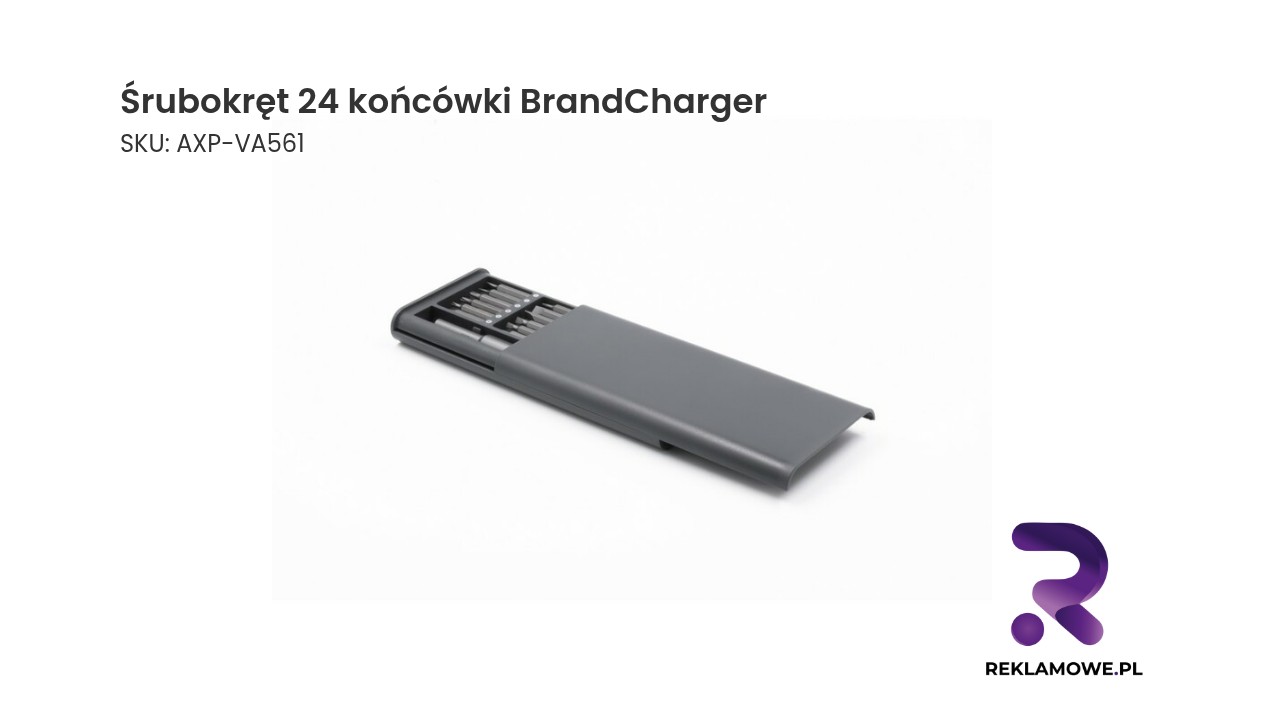 Śrubokręt 24 końcówki BrandCharger Everybit Lite Zestaw śrubokrętów BrandCharger z 24 wymiennymi końcówkami