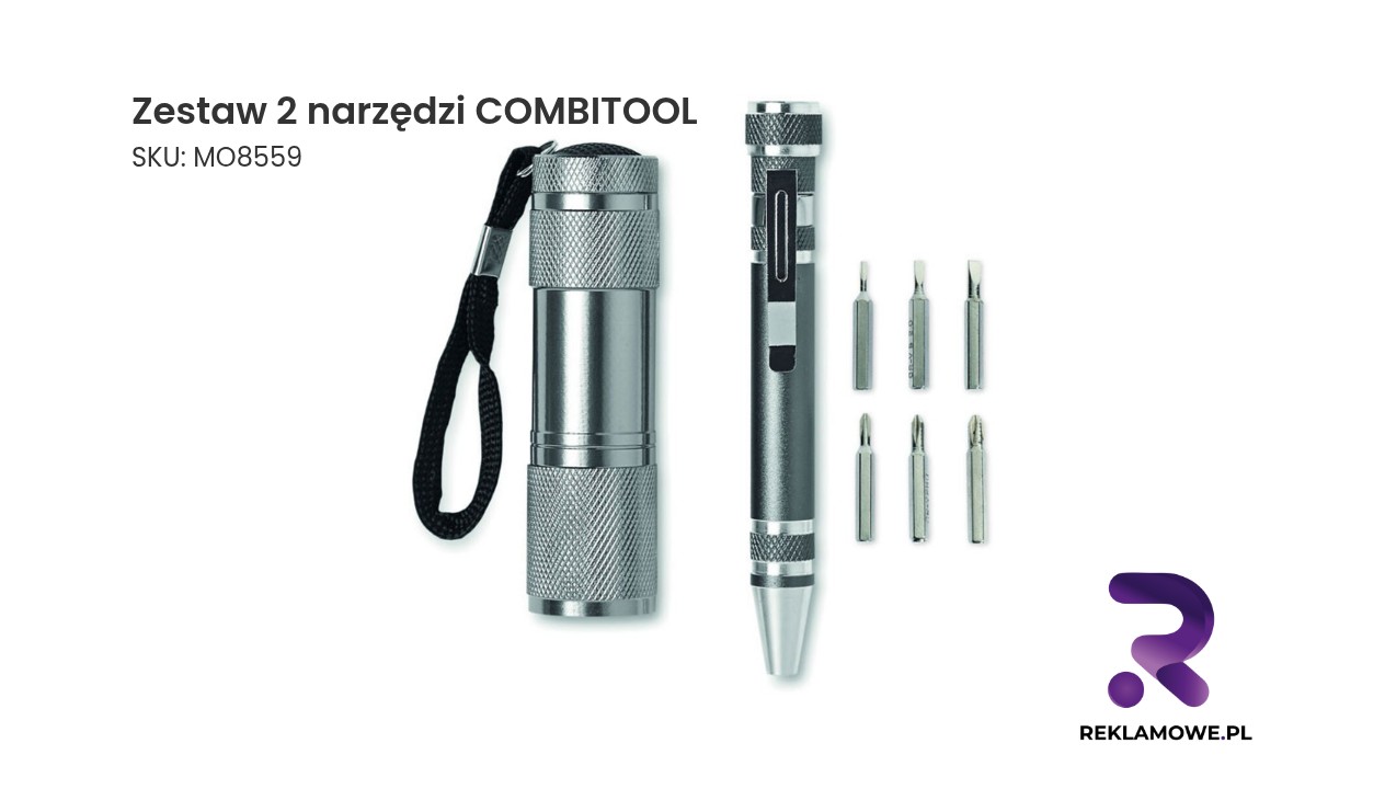 Zestaw 2 narzędzi COMBITOOL Zestaw dwóch narzędzi marki COMBITOOL